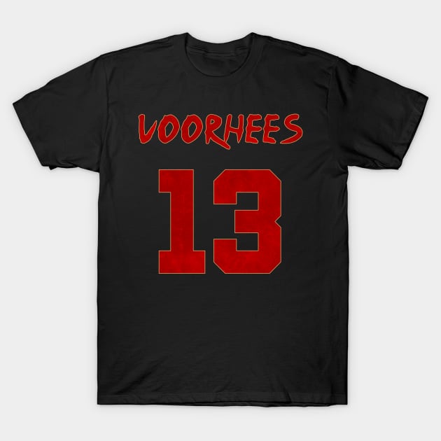 Jason Voorhees 13 T-Shirt by Drop23